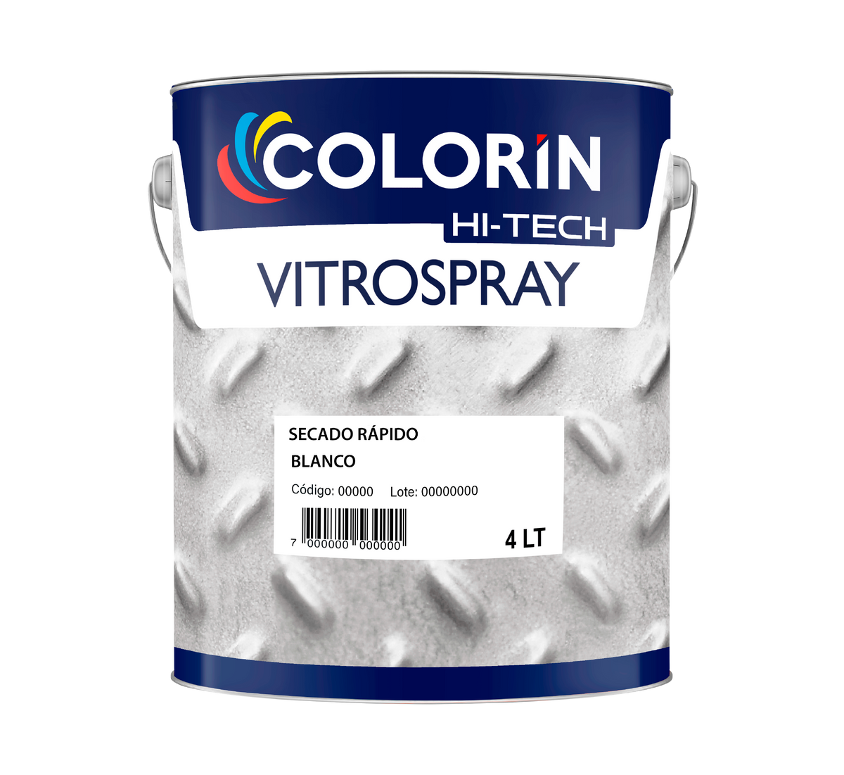 Esmalte Sintético Vitrospray 4 Lt Colorín