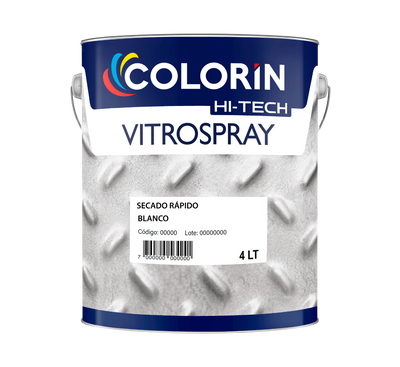 Esmalte Sintético Vitrospray 4 Lt Colorín